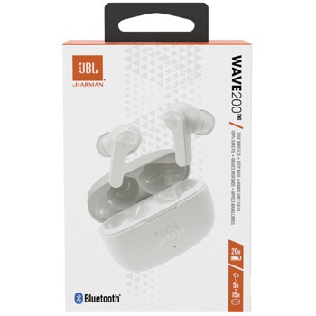 Слушалки JBL Wave 200TWS бели