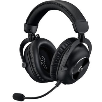 Слушалки Logitech Pro X 2 Lightspeed Black, безжични/жични, Bluetooth, AUX, микрофон, гейминг, до 50 часа време на работа, черни | JAR Computers Logitech Pro X 2 Lightspeed Black