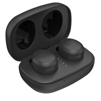 Слушалки SBOX EB-TWS32, безжични, микрофон, Bluetooth, тип "тапи, до 4 часа време на работа, черни | JAR Computers SBOX EB-TWS32