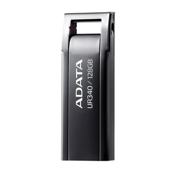 Adata Royal UR340 128GB USB 3.2 Gen1 Black | JAR Computers Adata Royal UR340 128GB USB 3.2 Gen1 Black
