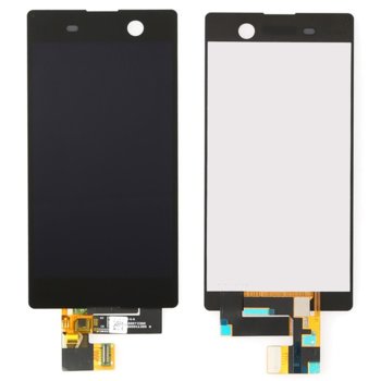 Sony Xperia M5 LCD touch with frame Black Original