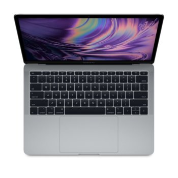 Лаптоп Apple MacBook Pro 13 (MV972ZE/A_Z0WR0007D/BG)(сив), четириядрен Coffee Lake Intel Core i5-8279U 2.4/4.1GHz, 13.3" (33.78) cm IPS Retina дисплей, 8GB DDR4, 512GB SSD, 4x USB-C Thunderbolt, macOS Mojave, 1.37 kg, БГ клавиатура | JAR Computers Apple MacBook Pro 13 (MV972ZE/A_Z0WR0007D/BG)