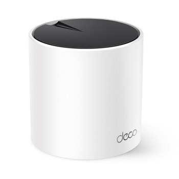 Мрежеста система TP-Link DECO X55, 3000Mbps, 2.4GHz (574Mbps)/ 5 GHz (2402Mbps), Wireless AX, 3x 10/100/1000, 2 вътрешни антени, 1 бр. | JAR Computers TP-Link DECO X55(1-PACK)