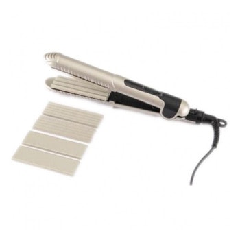 Преса за коса ELITE HS-0463, 30W, керамично покритие, шампанско/черен | JAR Computers ELITE HS-0463