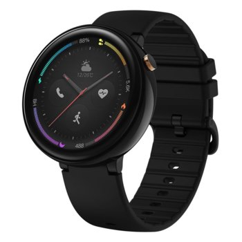 Смарт часовник Xiaomi Amazfit Nexo Ceramic Black, 1.39" (3.53 cm) AMOLED дисплей, bluetooth 4.2, до 28 дни живот на батерията, съвместим с Android и Apple устройства, черен | JAR Computers Xiaomi Amazfit Nexo Ceramic Black AC1817BK