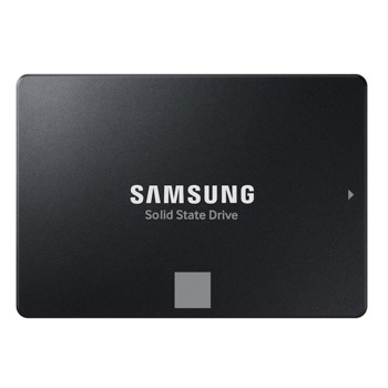 Памет SSD 2TB, Samsung 870 EVO (MZ-77E2T0B/EU), SATA 6Gb/s, 2.5" (6.35 cm), скорост на четене 560 MB/s, скорост на запис 530 MB/s | JAR Computers Samsung MZ-77E2T0B/EU