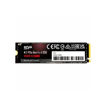 Памет SSD 1TB, Silicon Power SP01KGBP44UD9005, NVMe, M.2 2280, скорост на четене 4800MB/s, скорост на запис 4200MB/s | JAR Computers Silicon Power UD90 1TB SSD