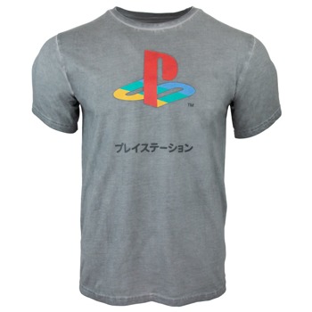 Тениска PlayStation 25th Anniversary, размер XS, сива image