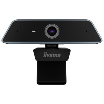 Видеоконферентна камера Iiyama UC CAM80UM-1, 13Mpix, 4K/UHD (2160p@30fps), микрофон, USB-C | JAR Computers Iiyama UC CAM80UM-1 UC