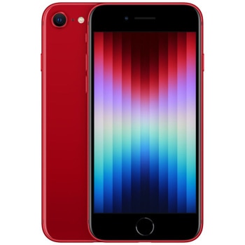 Смартфон Apple iPhone SE 3gen (червен), 4.7" (11.93 cm) Retina HD дисплей, шестядрен Apple A15 Bionic 3.22 GHz, 4GB RAM, 64GB Flash памет, 12.0 & 7.0 Mpix камери, iOS, 144g image