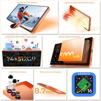 Oukitel C66 128GB/4GB Black | JAR Computers Oukitel C66 128GB/4GB Black