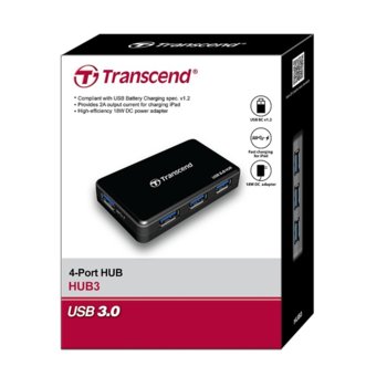 Transcend USB3.0 4-Port HUB
