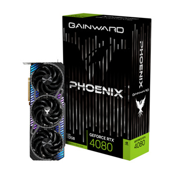 Видео карта Nvidia GF RTX 4080, 16GB, Gainward Phoenix, PCI-E 4.0, GDDR6X, 256-bit, DisplayPort, HDMI | JAR Computers Gainward GF RTX 4080 PHOENIX NED4080019T2-1032X