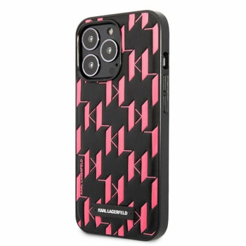 Monogram Plaque за iPhone 13 Pro черен