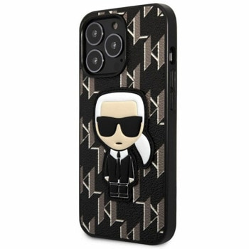 Monogram Ikonik за iPhone 13 Pro Max черен