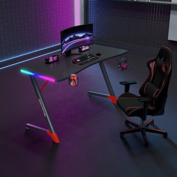 Гейминг бюро D2209 Black 74001