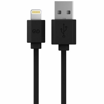 Кабел iWalk CST004iL-001A, от USB-A(м) към Lightning(м), 2m, черен | JAR Computers iWalk CST004iL-001A