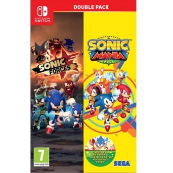 Игра за конзола Sonic Mania Plus + Sonic Forces Double Pack, за Nintendo Switch | JAR Computers Sonic Mania Plus + Sonic Forces (Switch)