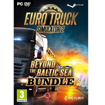 Игра Euro Truck Simulator 2 + Beyond the Baltic Sea Bundle, за PC | JAR Computers ETS2 Beyond the Baltic Sea Bundle PC