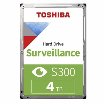 Твърд диск 4TB Toshiba S300, SATA 6Gb/s, 5400 rpm, 128MB, 3.5" (8.89cm) | JAR Computers Toshiba S300 HDWT140UZSVA