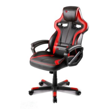 Геймърски стол Arozzi Milano, до 105 кг., черен/червен | JAR Computers Arozzi Milano Gaming Chair Red