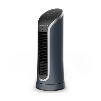 Вентилаторна печка Rowenta Eole Compact VU6220F0, 11W, 2 режима, LED дисплей, 6 скорости, таймер, черна | JAR Computers Rowenta Eole Compact VU6220F0