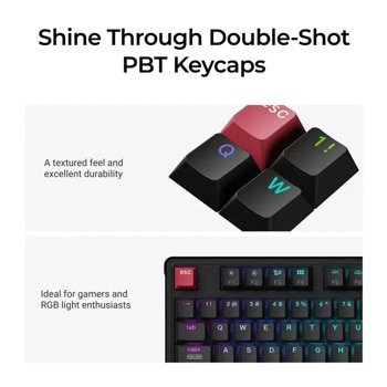 keychron c3 pro 8k qmk super red switch
