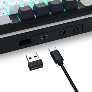 Redragon Wildslash LCD Pro K746WB-RGB-PRO | JAR Computers Redragon Wildslash LCD Pro K746WB-RGB-PRO