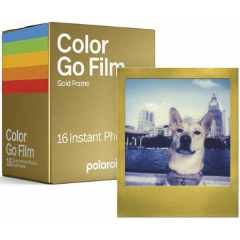 Polarid Color film for Go - Gold Frame - Double | JAR Computers Polarid Color film for Go - Gold Frame - Double