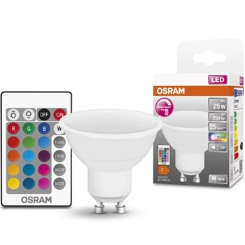 LED крушка Ledvance, GU10, 4.2W, 250lm, 2700K | JAR Computers Ledvance AC31123 4.2W 250lm AC31123