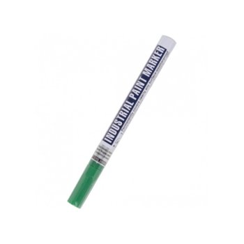 Маркер Uchida Industrial Fine, зелен, от 0.8 до 1.2 mm, за различни повърхности | JAR Computers Uchida Industrial Fine