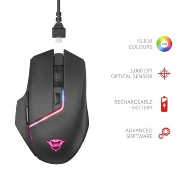 TRUST GXT 161 Disan Wireless Gaming Mouse