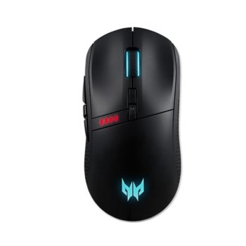 Мишка Acer Predator Cestus 350 Black, оптична (16000 dpi), безжична, USB, черна | JAR Computers Acer Predator Cestus 350 Black