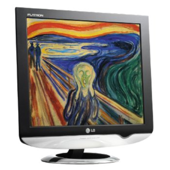 Монитор LG 17" TFT, 1750B, Silver/Black 8ms 700:1 300cd/m2 DVI TCO03 | JAR Computers LG 17" TFT