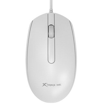 Мишка Xtrike ME GM-123 WH, оптична (1000 dpi), USB, бяла | JAR Computers Мишка Xtrike ME GM-123 WH