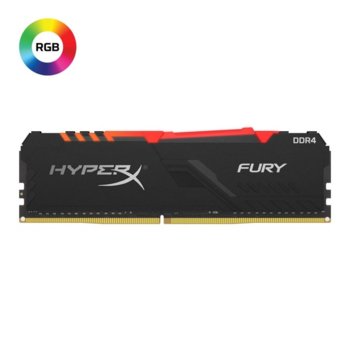 Kingston 8GB DDR4 HyperX Fury RGB 3200hz