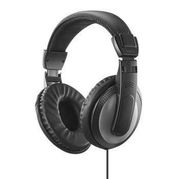 Слушалки HAMA ShellTV, Jack 3.5mm, контрол на звука, черни | JAR Computers HAMA ShellTV 221782