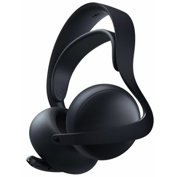 Слушалки PlayStation PULSE Elite - Midnight Black, безжични, гейминг, микрофон, Bluetooth, PlayStation Link, до 30ч. време на работа, черни | JAR Computers Playstation PULSE Elite - Midnight Black