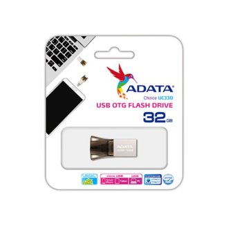 32GB A-Data UC330 USB 2.0 + micro USB AUC330-32G-R