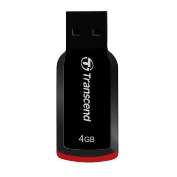 Памет 4GB USB Flash Drive, Transcend JETFLASH 360, USB 2.0, червена | JAR Computers Transcend 4GB JETFLASH 360 (Red)