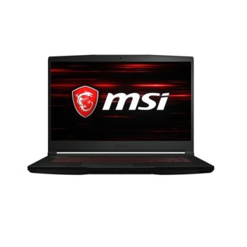Лаптоп MSI GF63 Thin 9SC (9S7-16R312-636-512GBSSD-4GB), шестядрен Coffee Lake Intel Core i7-9750H 2.6/4.5 GHz, 15.6" (39.62 cm) Full HD IPS Anti-Glare Display & GF GTX 1650 4GB, (HDMI), 12GB DDR4, 512GB SSD, 1x USB 3.2 Type-C, No OS | JAR Computers MSI GF63 Thin 9SC