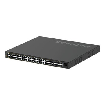 Суич Netgear AV Line M4250-40G8XF-PoE+, 1000Mbps, 48 порта, 40x 1G PoE+, 8x SFP+ | JAR Computers NETGEAR AV Line M4250-40G8XF-PoE+