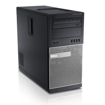 Настолен компютър Dell OptiPlex 9020 MT, четириядрен Intel Core i7-4790 3.60GHz, 8GB DDR3 1600MHz, 500GB HDD, Intel HD4600 Graphics, DVD+/-RW, клавиатура & мишка, Ubuntu | JAR Computers Dell OptiPlex 9020 MT, Intel Core i7-4790