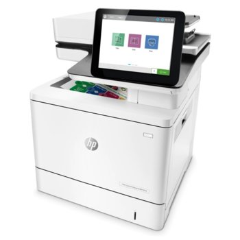 Мултифункционално лазерно устройство HP Color LaserJet Ent Flow MFP M578dn, цветен принтер/копир/скенер, 600 x 600 dpi, 38стр/мин, LAN, ADF, двустранен печат, A4 | JAR Computers HP Color LaserJet Enterprise MFP M578dn 7ZU85A