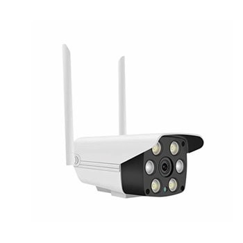 IP камерa ICSee K4-50-R, насочена "bullet" камера, 5MP (1920x1080), външна, безжична/жична, Wi-Fi, RJ45, слот за microSD карта, 2 антени | JAR Computers ICSee K4-50-R