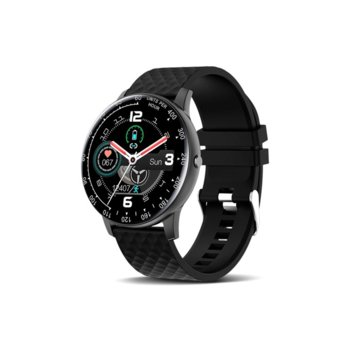 Смарт часовник H30, 42mm, Bluetooth V4.0, IP67, различни цветове | JAR Computers Смарт часовник H30, 42mm, Bluetooth, IP67, Черен