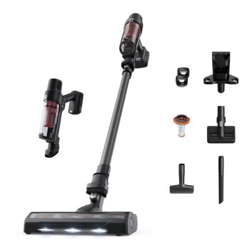 Прахосмукачка Rowenta X-PERT 7.60 3in1 Animal RH6A75WO, вертикална/ръчна, безжична, 140W, 440ml капацитет на контейнера, до 40 минути време на работа, миещ се филтър, 2 скорости, Cyclone технология, черна | JAR Computers Rowenta X-PERT 7.60 3in1 Animal RH6A75WO