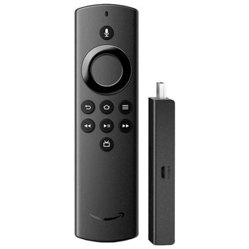 Медиа плейър Amazon Fire TV Stick Lite 2020 (B07ZZVWB4L), 1.7 GHz четириядрен процесор 8GB Flash памет, Wi-Fi, Bluetooth, HDMI, USB, черен image