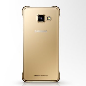 Samsung Galaxy A3 (2016), Clear Cover, Gold