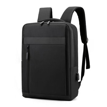 Раница за лаптоп BP-05, до 15.6" (39.62cm), полиестер, черна | JAR Computers Раница за лаптоп BP-05 15.6" 45293